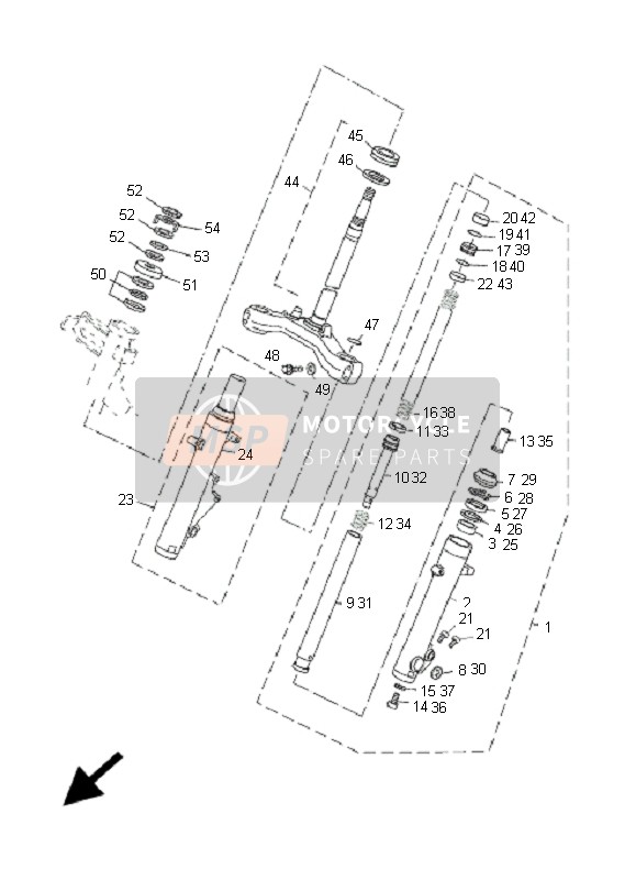 1B9F31540000, Plot,  Tube Interne, Yamaha, 0